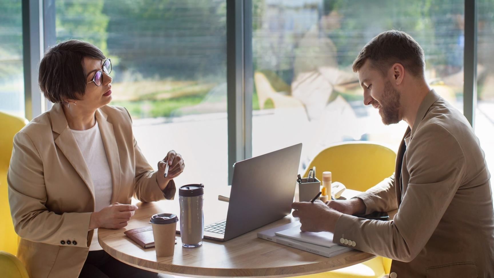 Financial planning workspace with budget documents and analysis tools